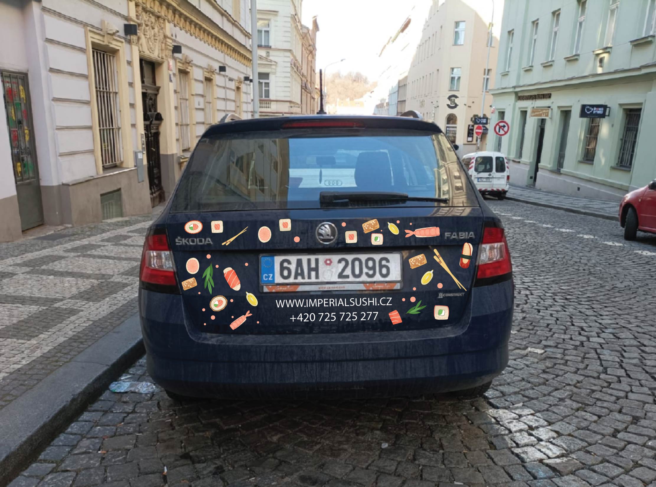 Polepy vozidel Design Auto Imperial Sushi 03